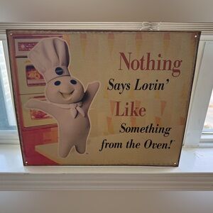 Vintage Wall Decor Sign with Iconic Character